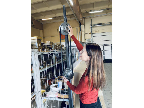 С октября 2024г. в ООО Клинотекс функционирует линейка, для измерения длины клиновых ремней.