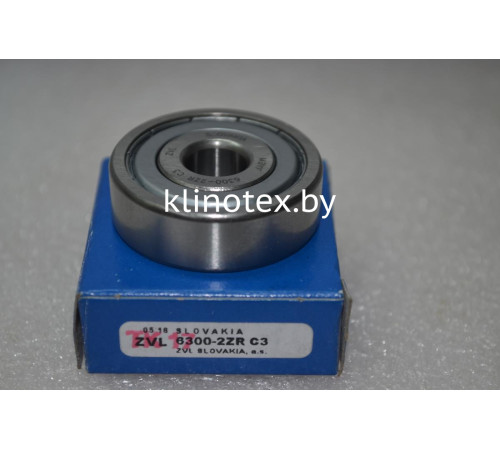 Подшипник 6300 ZZ C3, ZVL
