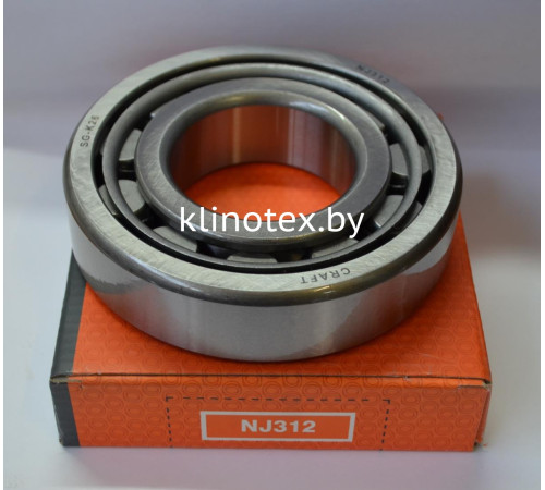 Подшипник 42312 КМ (NJ 312)