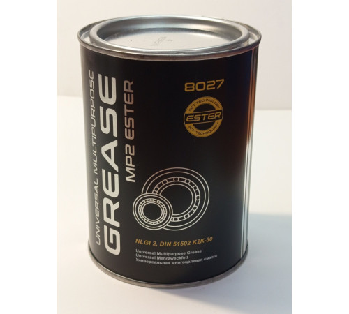 Смазка зеленая многоцелевая густая Mannol MP-2 Universal 0,8 кг