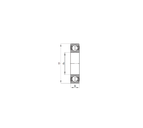 Подшипник 6014 2RS1, SKF